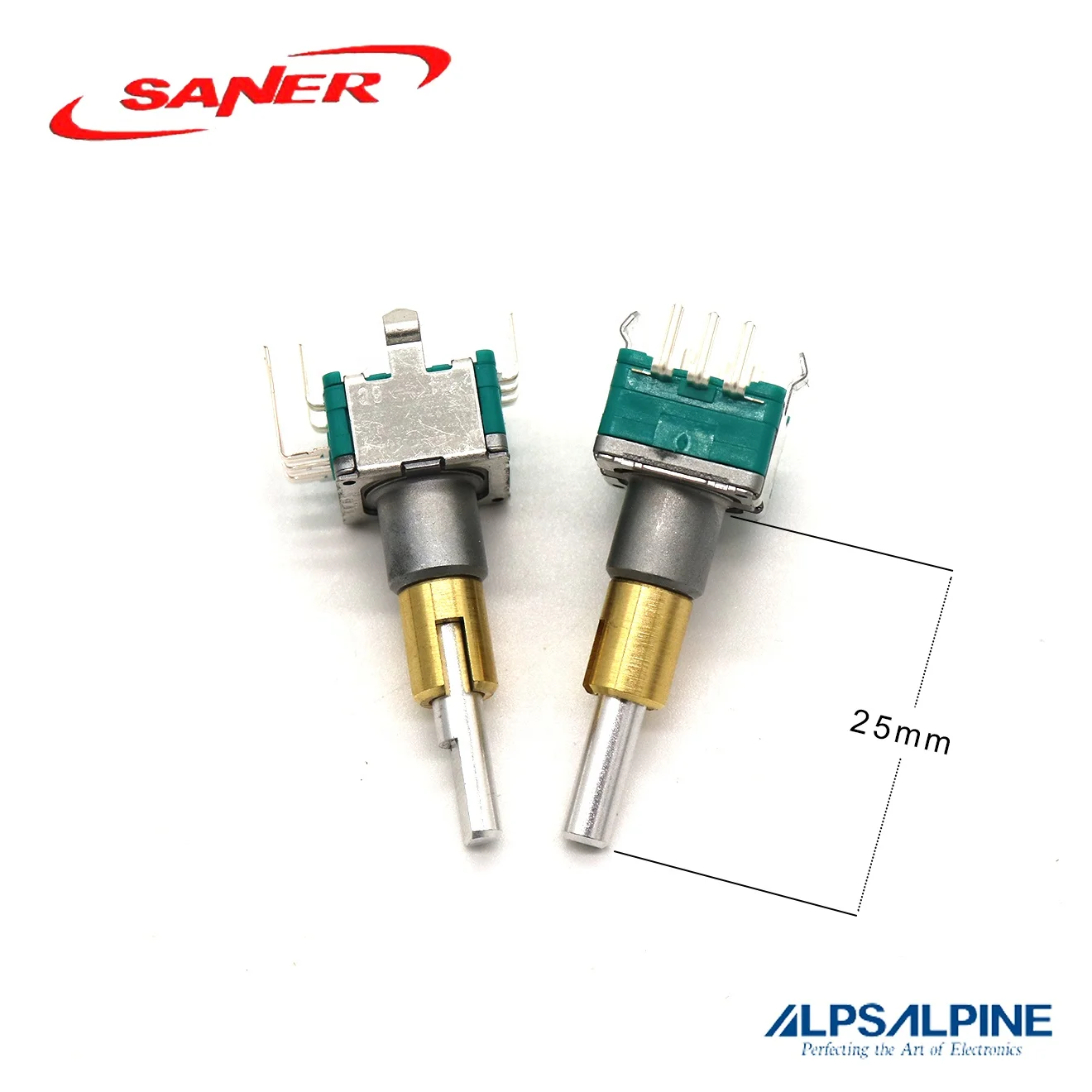 ALPS EC11 Series 11mm Size Metal Shaft Type EC11EBB24C03 Rotary Encoder