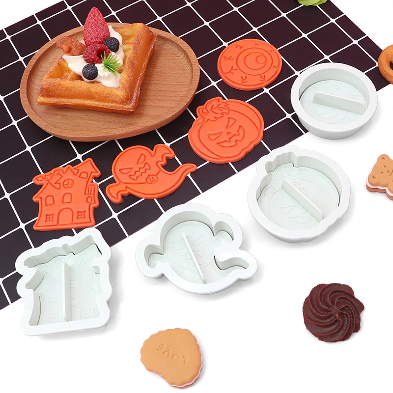 2024 new Halloween cookie mold  cartoon cake mold hot  sell original  design cookie cutter