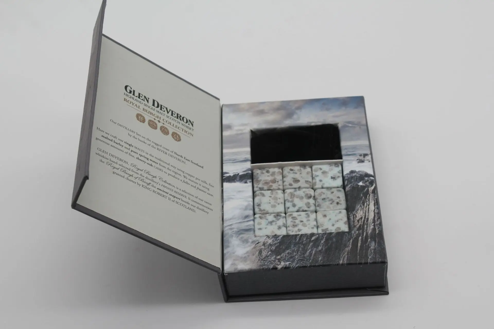 Whiskey Stones Manufacturer Combination Obsidian Gift Set BPA Free Chilling Whiskey Stone Stainless Steel Ice Cubes