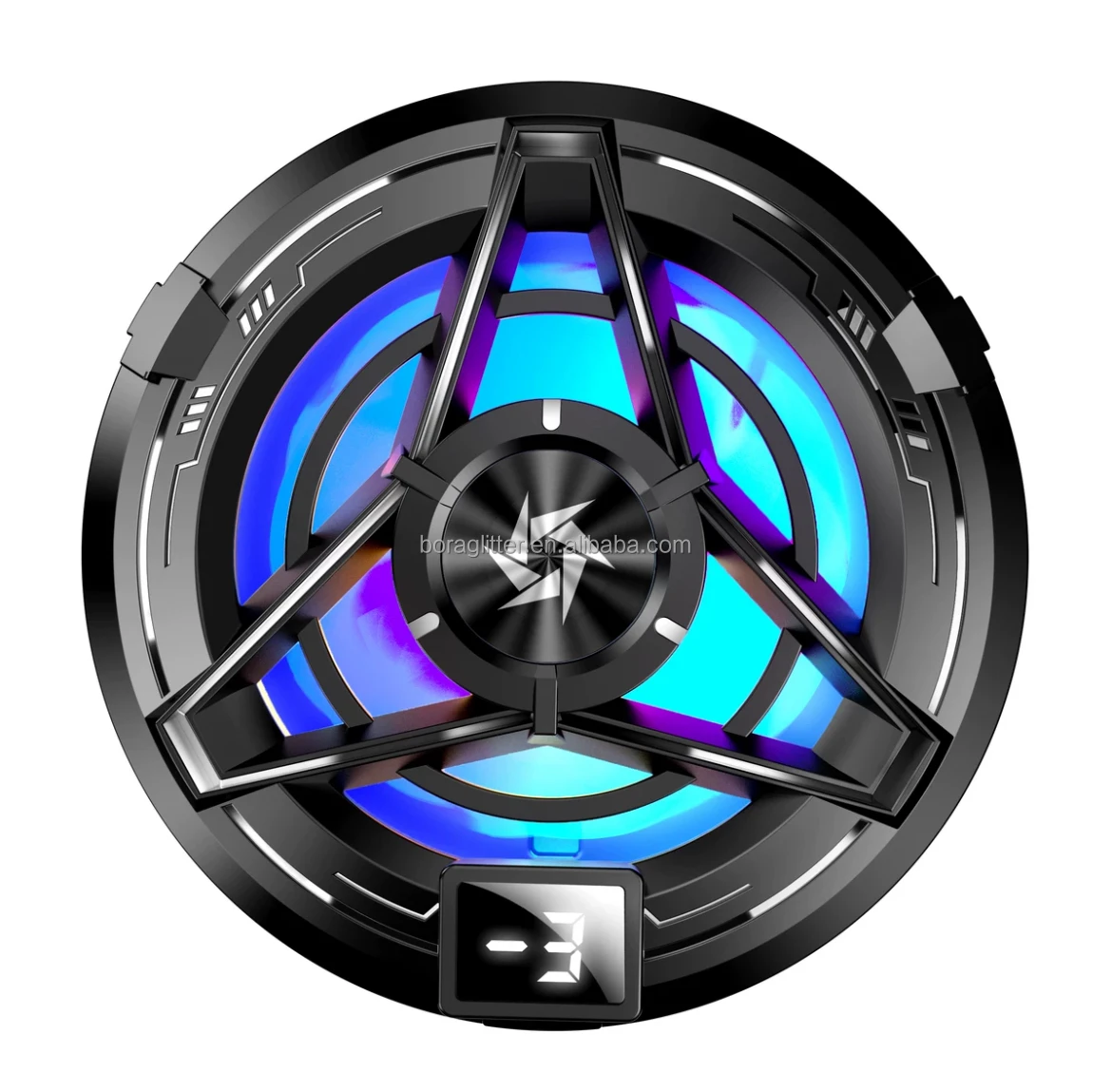 Phone cooler Semiconductor Magnetic Tablet Cooler Pad Radiator With RGB Cooling Fan For phone