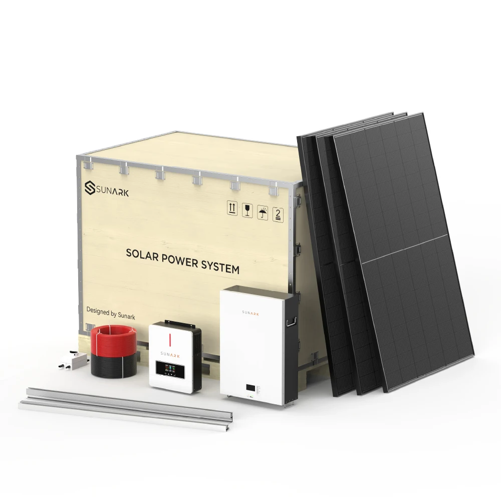 Sunark High Quality Hybrid Solar Inverters 6.2Kw 4.2Kw 3.6Kw Single Phase Inverter Solar With WIFI