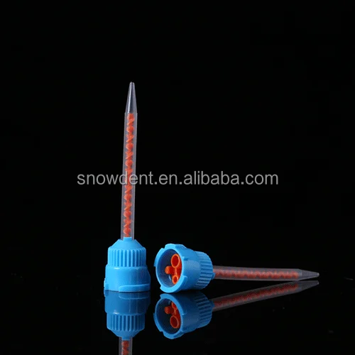 Mixing tip blue orange