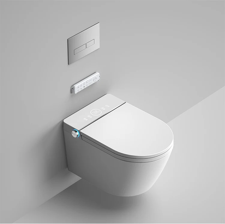 KD-TG1A Luxury Hotel Bathroom European Standard Wall Mounted Smart Toilet Egg with Automatic Flushing Intelligent WC Closet