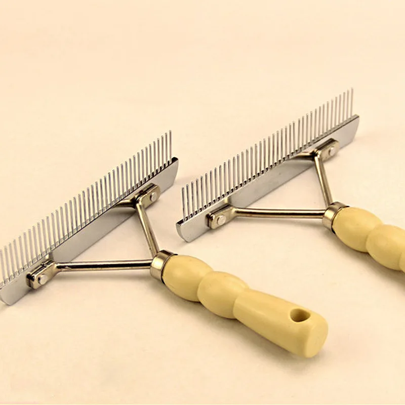 Mental Useful Dematting Comb Grooming Rake For Cats Dogs Pet Nail Low