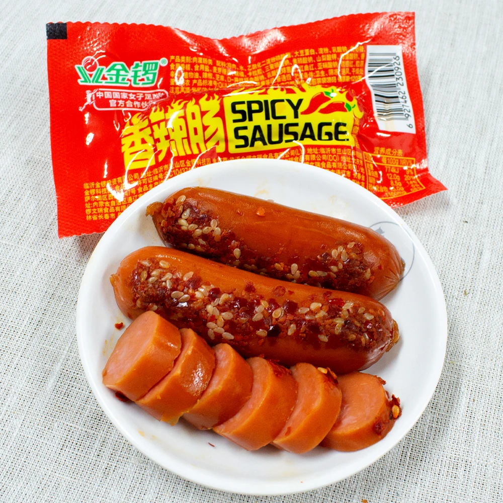 Chinese Spicy Pork Sausage Chicken Ham Sausage Hot Dog Sausage Wholesale Bbq Meat Snacks