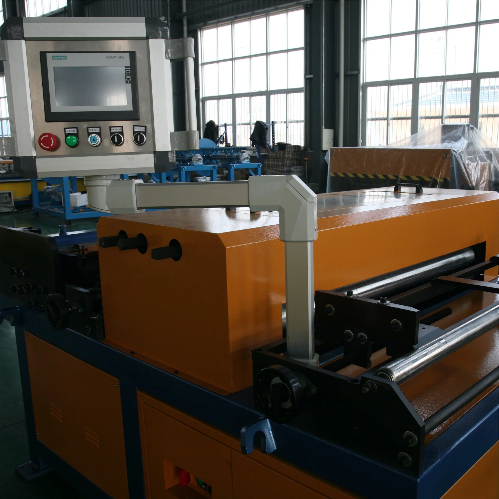 High Quality Automatic Square Duct Making Machine Duct Line 3 For Steel Metal