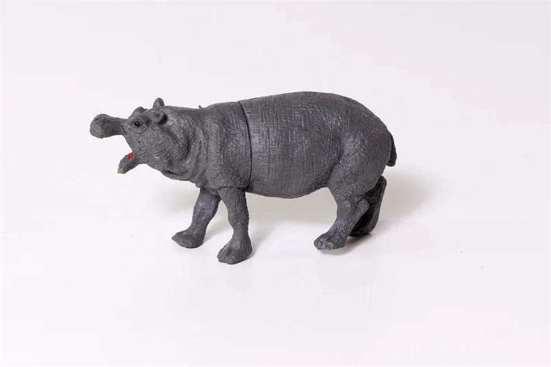ECO Juguetes Many Kinds Hollow Plastic Figurines Africa Forest Wildlife Animal GRS Toys For Kids