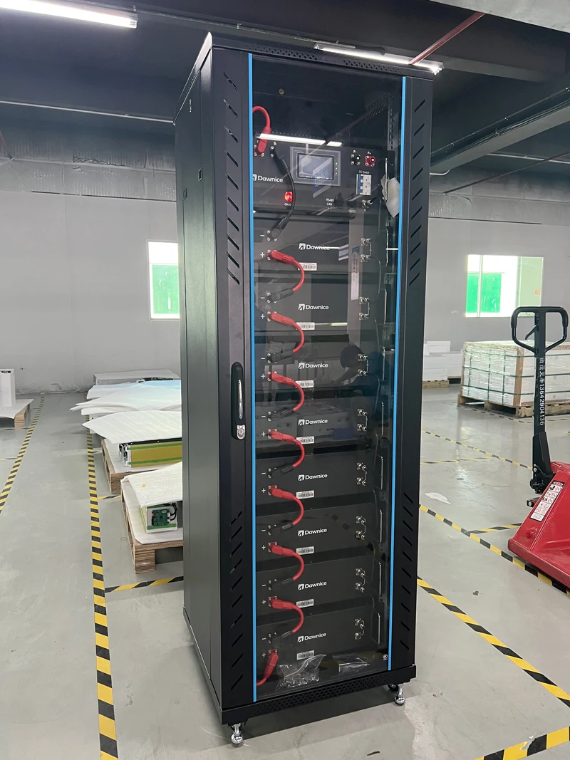Dawnice Customized Inverter Rack Cabinet 48V 10kwh 20kwh lifepo4 50 kwh Lithium Li Ion Battery Module for Home