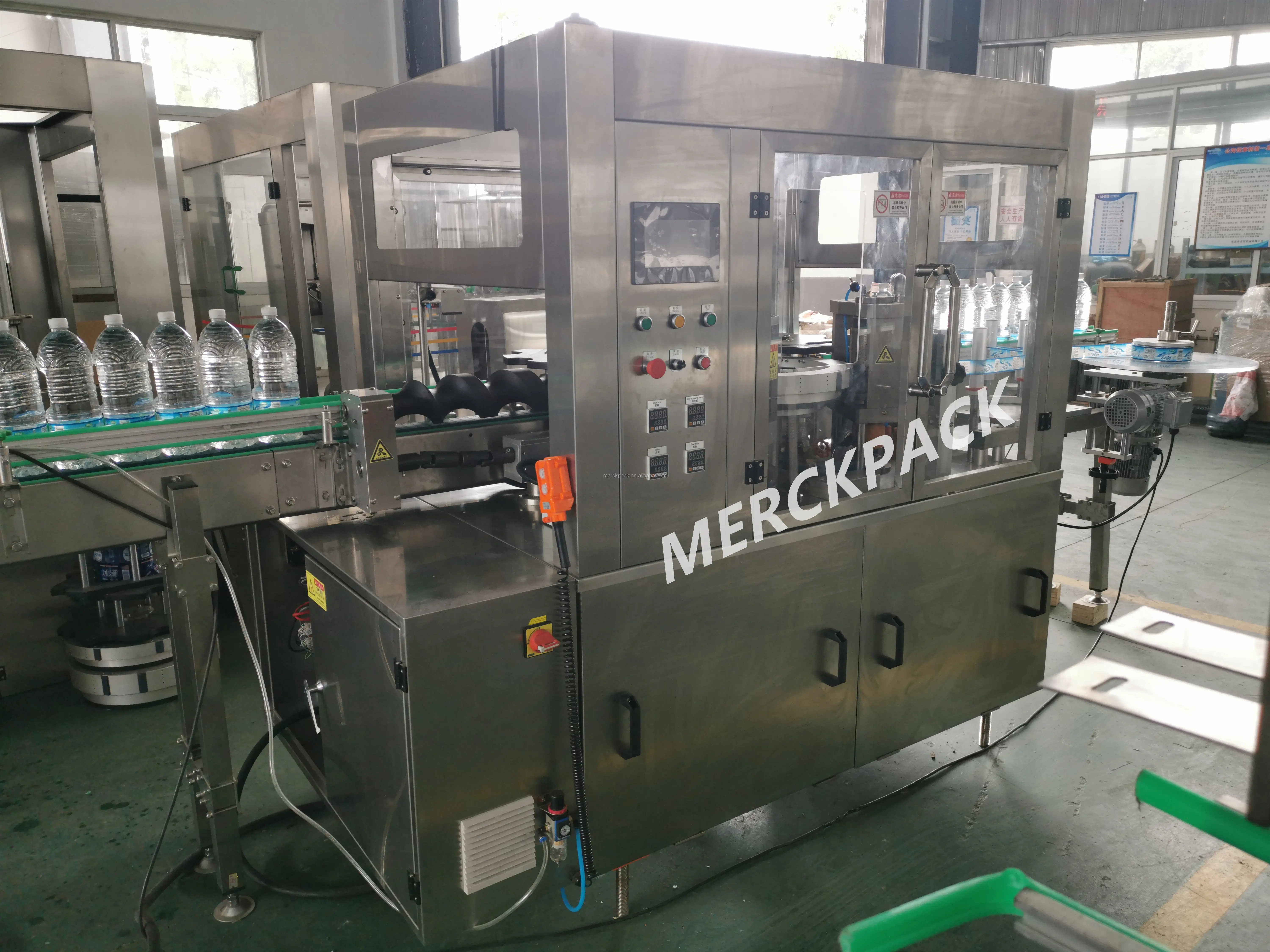 
Manufacturer Price Automatic High Speed OPP Hot Melt Glue Labeling Machine for PET Plastic Glass Bottles 