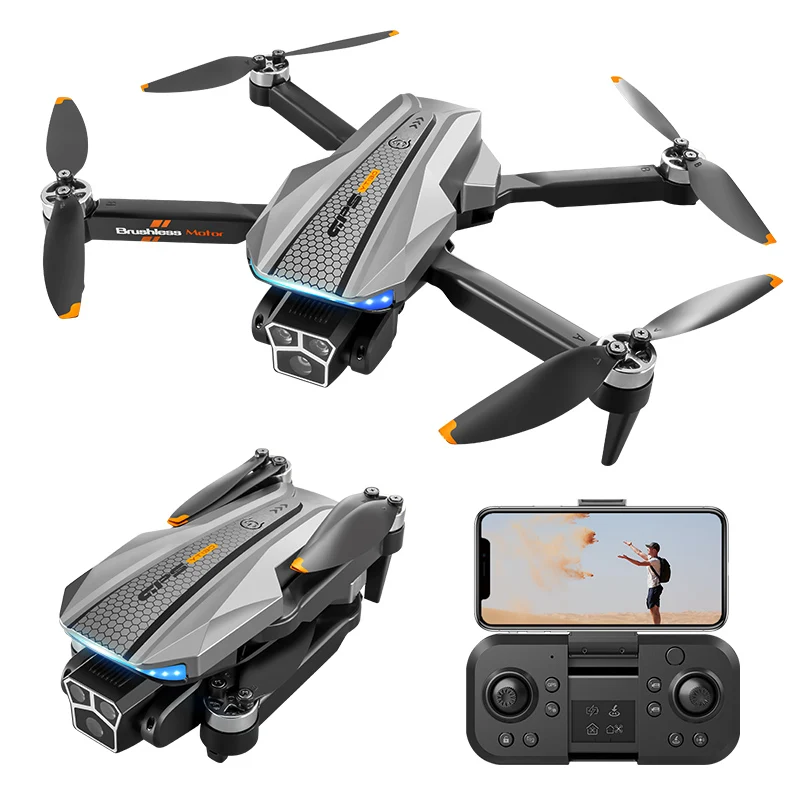 YT130 4K HD Dual Camera WiFi FPV Obstacle Avoidance GPS Brushless Motor Foldable RC Drone RC Quadcopter