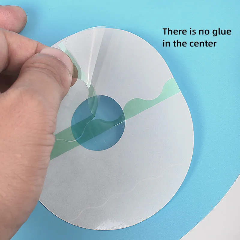 Melenlt Sensor Covers for Libre 1/2, Waterproof Adhesive Patches,Transparent Tape Long Lasting-Without Hole