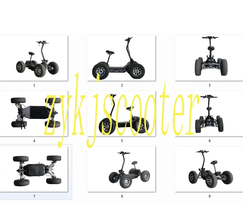 6000W  4WD Electric ATV 4 wheel Quad Bike adult Motorcycle for sale