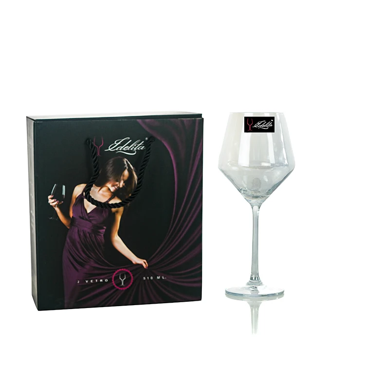 Italita colorful crystal  goblet champagne glass craft beer sparkling wine glass champagne glass