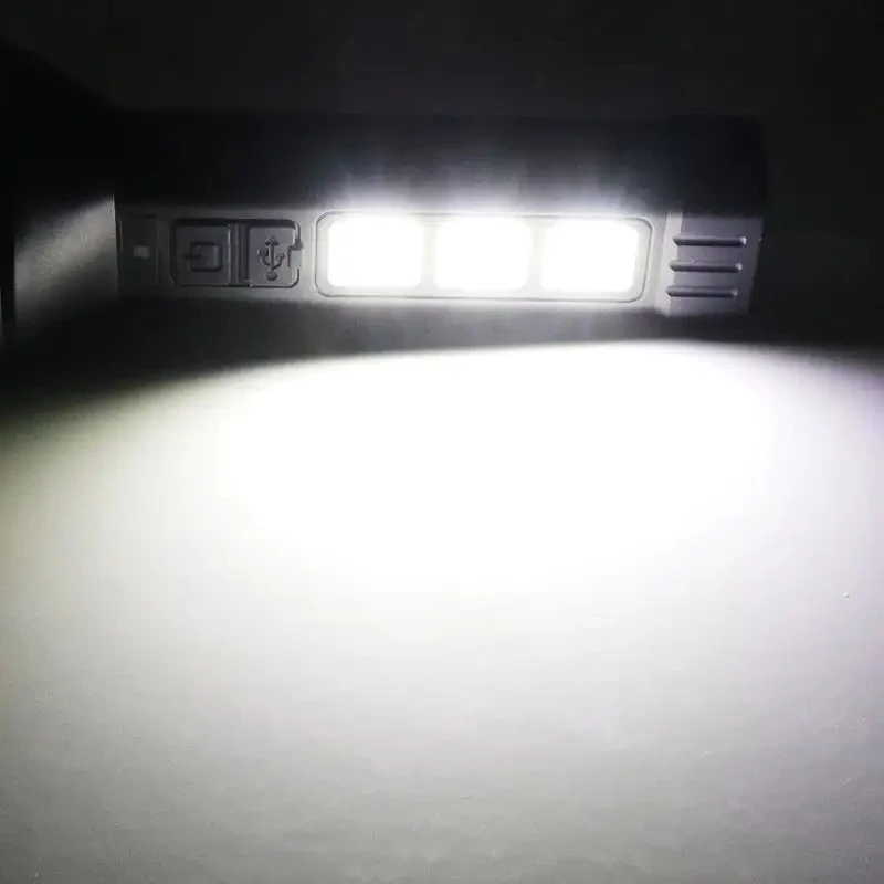 Super Bright Zoom Pocket Small Powerful Flashlight Torch Light LED EDC Mini Flashlight Rechargeable