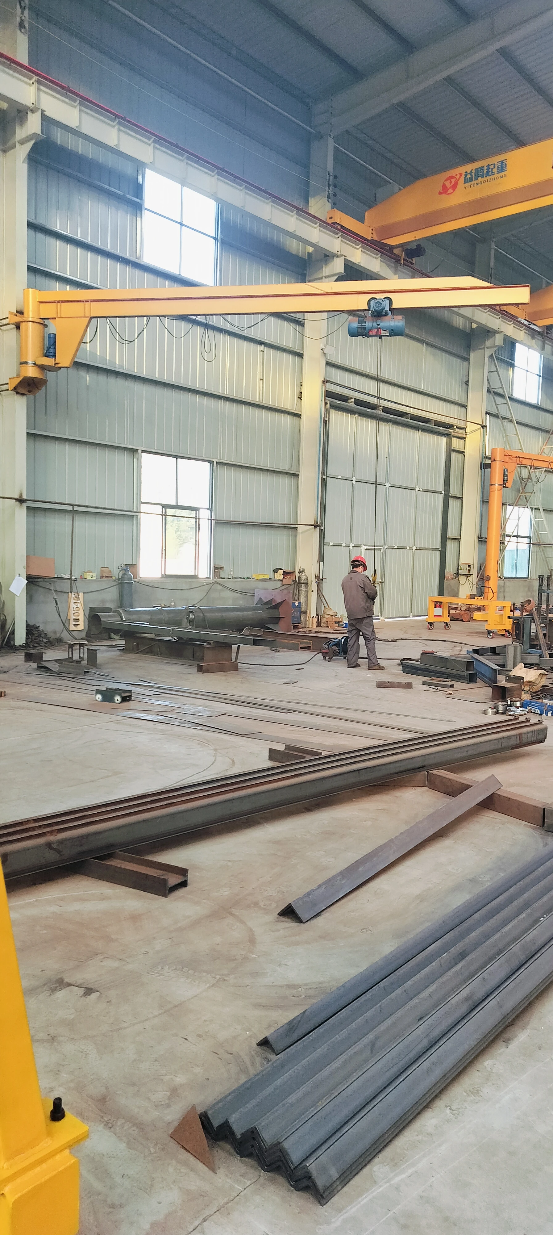 China High Quality 180 360 Degree Portable Floor Mounted Articulated Wall Mounted Jib Crane