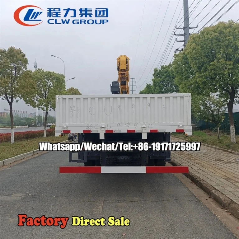 Shacman Sinotruk Howo 6x4 12-тонный 14-тонный подъемный кран для грузовика