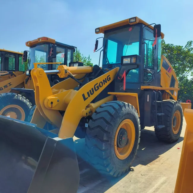 Second hand used loader excavator extractor Liugong GL835