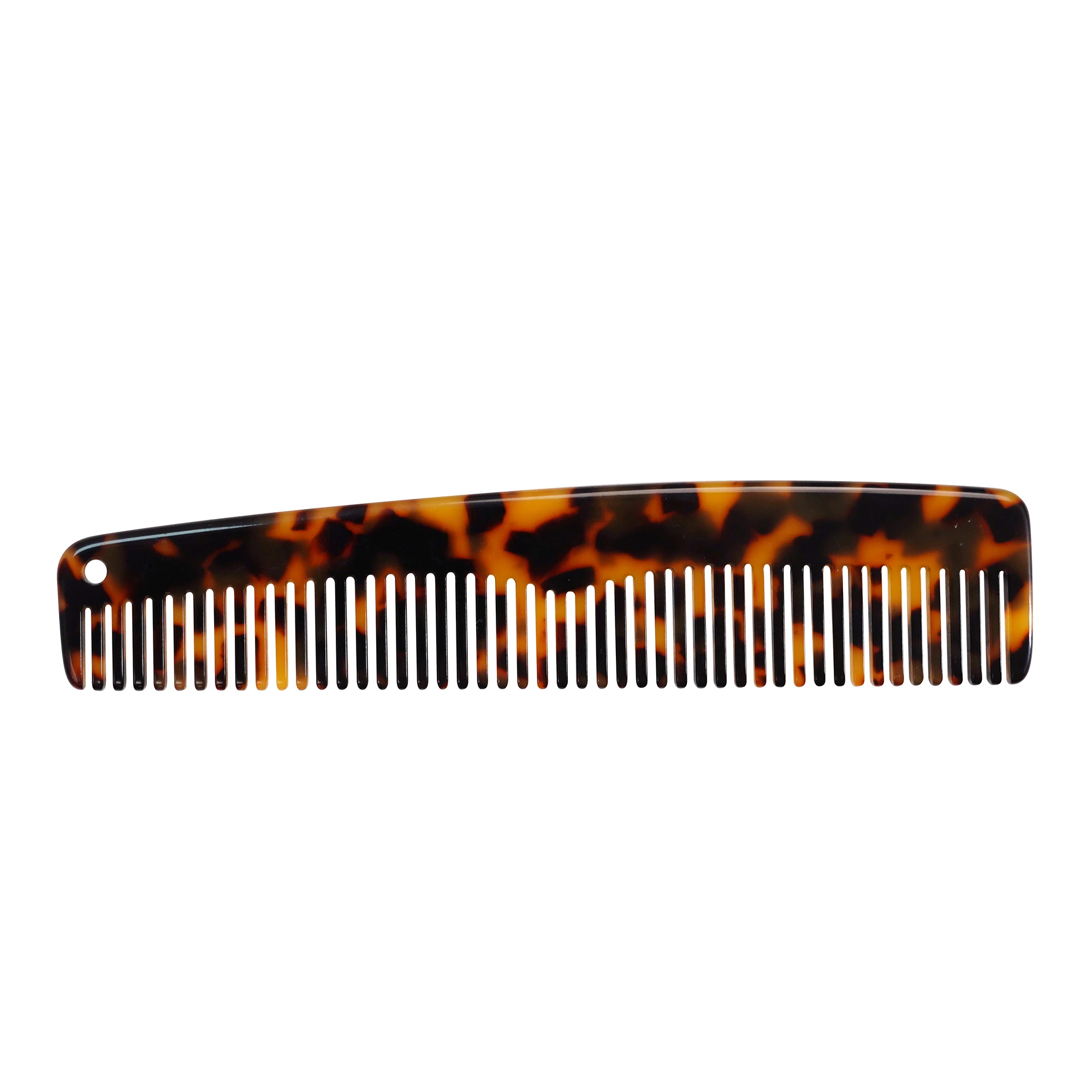 Classical tortoiseshell acetate hair combs big size decorative private label combs for women