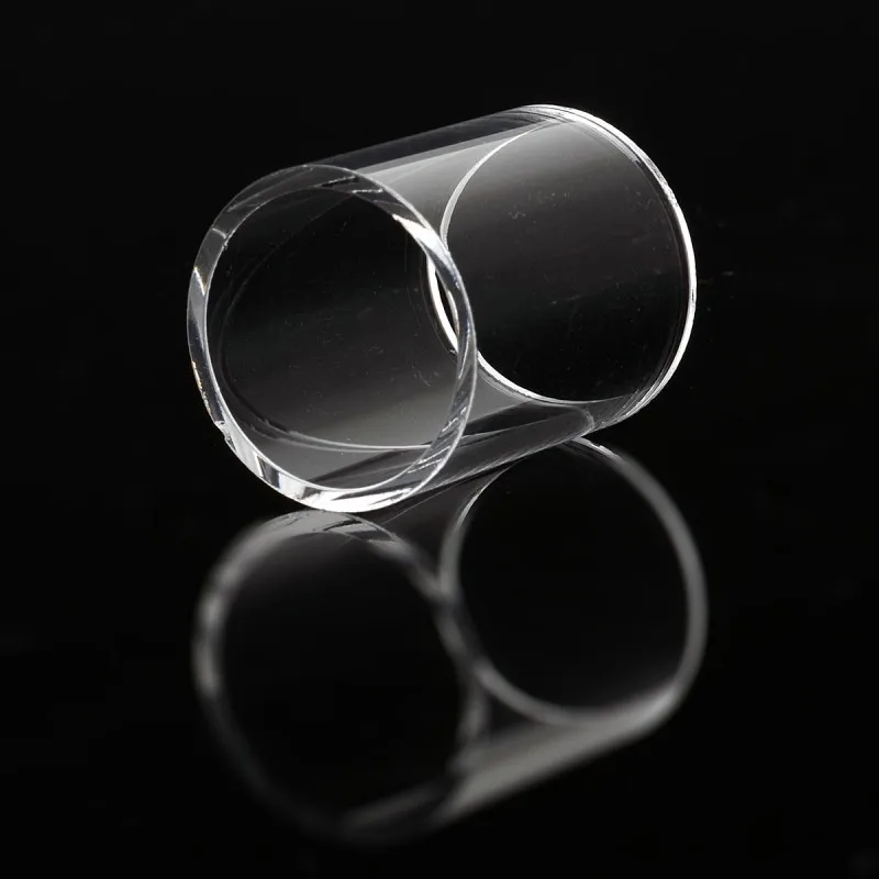 Manufacturer Customized Various Size Quartz Glass Tube High Temperature Resistant Glass Tube  Fused Silica Glass Tube