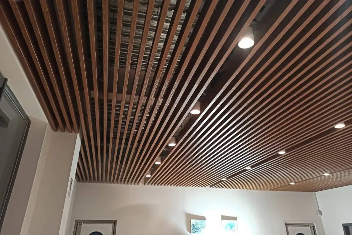 decorative ceilings wpc indoor ceiling made in Linyi