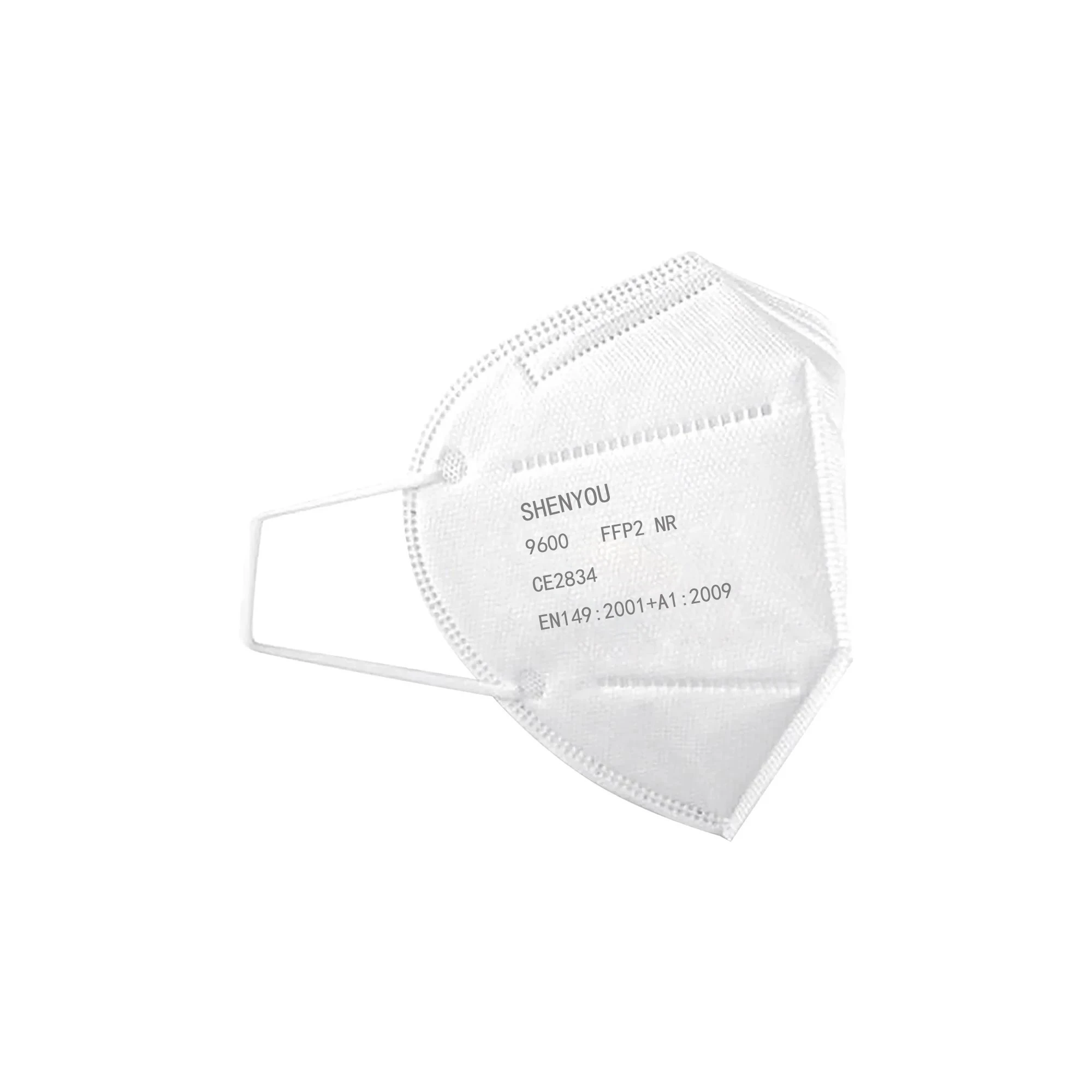 Custom FFP2 Mask 5 Layer Cup Dust Safety Masks Disposable Particulate Respirator