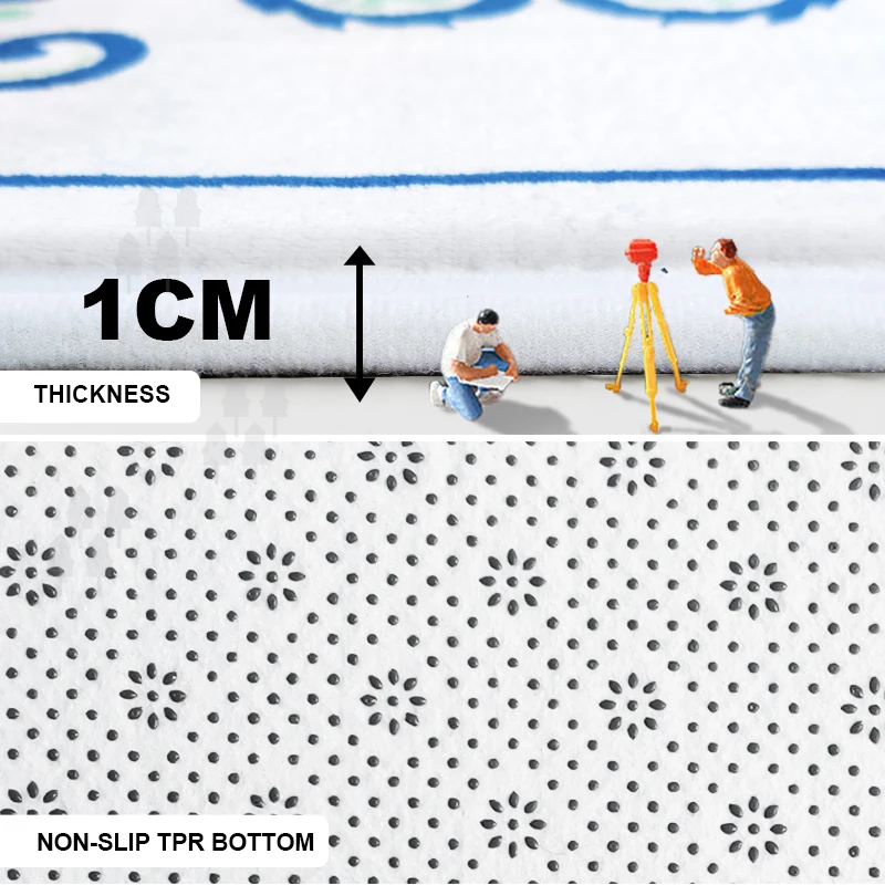 Hobo Print Non Slip Absorbent memory Foam Bathmats Doormats Super Cozy Flannel Bathroom Rug Carpet