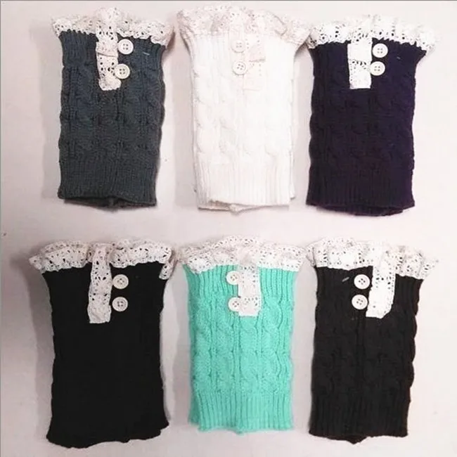 Boot Cuff Pattern Crochet - Crochet Knitted Lace Trim Boot Cuffs Toppers Leg Warmers Winter Socks