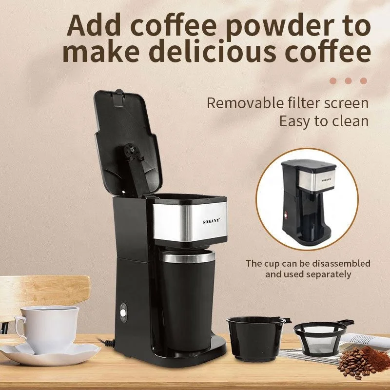 Wholesale Factory Portable Mini Electric Espresso Turkish K-Mini Single Serve Coffee Maker For Camping And Travel