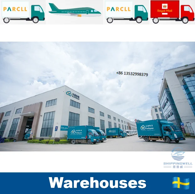Sweden Cheapest YunExpress with DDP Global Lightweight Parcels Shipping from China Guangzhou/Shenzhen/Dongguan with Door to Door