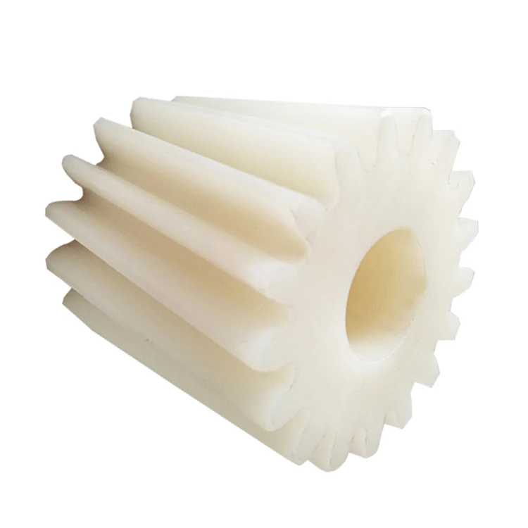 
New promotional exquisite workmanship nylon helical spur gear 