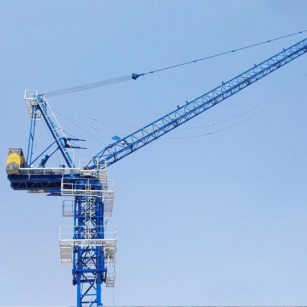 Construction Building 100m Topless Tower Crane in Singapire