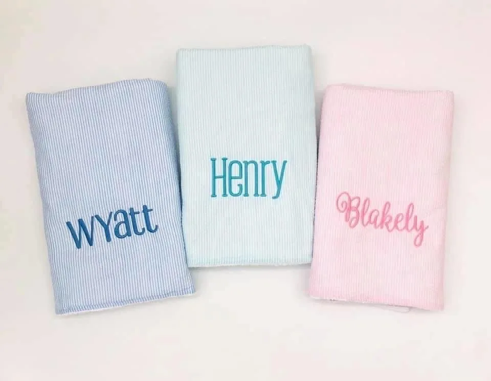 Wholesale Personalized Embroidery Recycled Kids Stripe Large For Summer Beach Towel