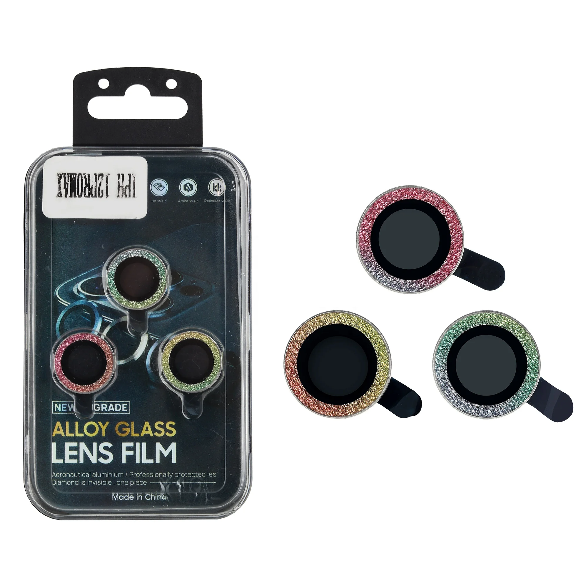 Защитная пленка для камеры для iPhone 12/12 Mini/12 Pro Max/iPhone 11 блестящая прозрачная защитная пленка для объектива камеры из закаленного стекла