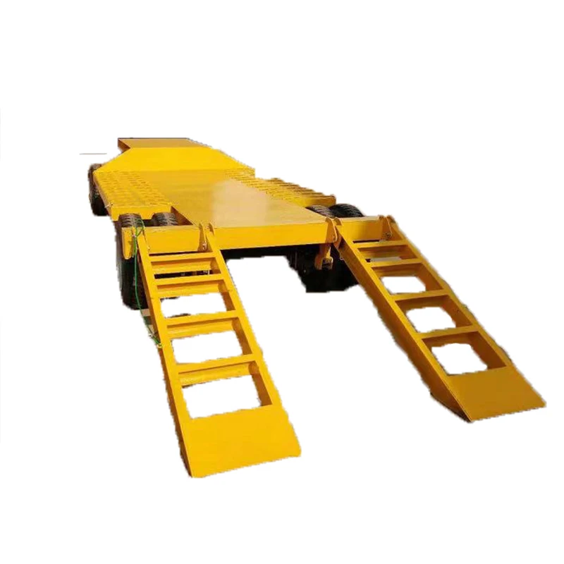 Heavy Duty Tractor Flat Board Trailer Harvester