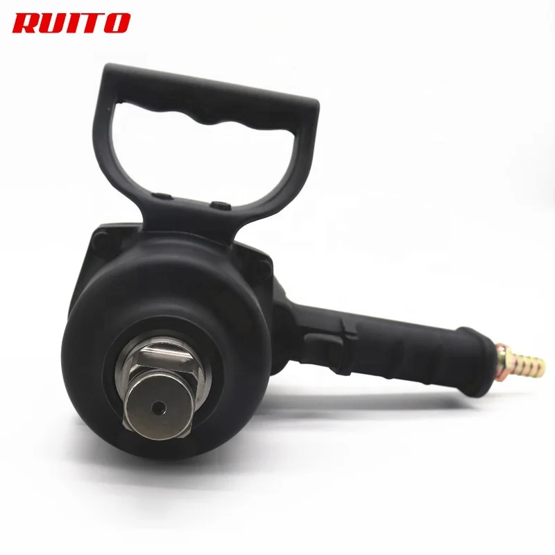 Heavy Duty Impact Wrench 1600Ft-lb 1 Inch Pneumatic Tool Twin Hammer Air For Vehicle Repair Truck And
