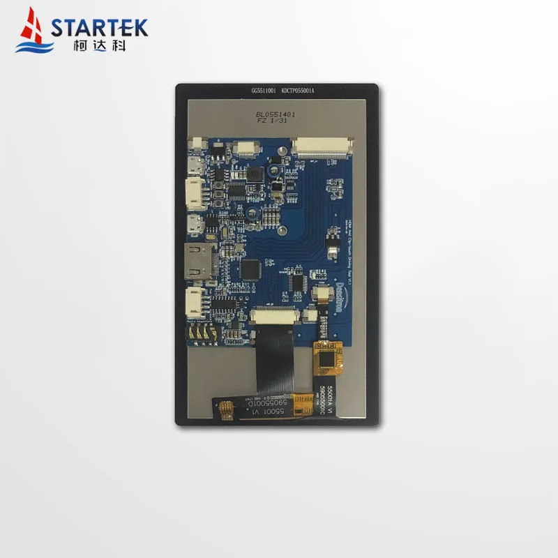  5 дюймовый IPS TFT LCD 720*1280 полный угол обзора с модулем интерфейса HMI емкостной сенсорной