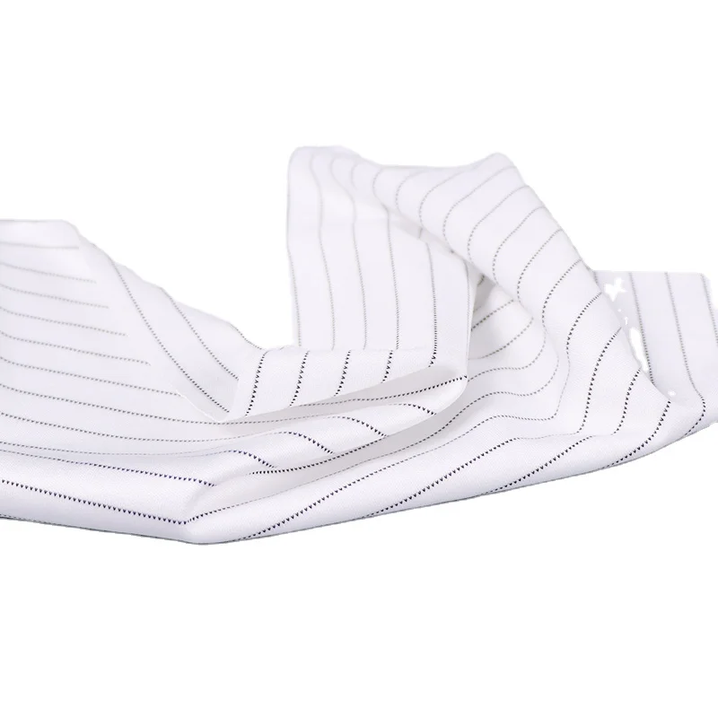 Antistatic Clean Room Knitted Wipes ESD Polyester Cleanroom wiper with Conductive Yarn