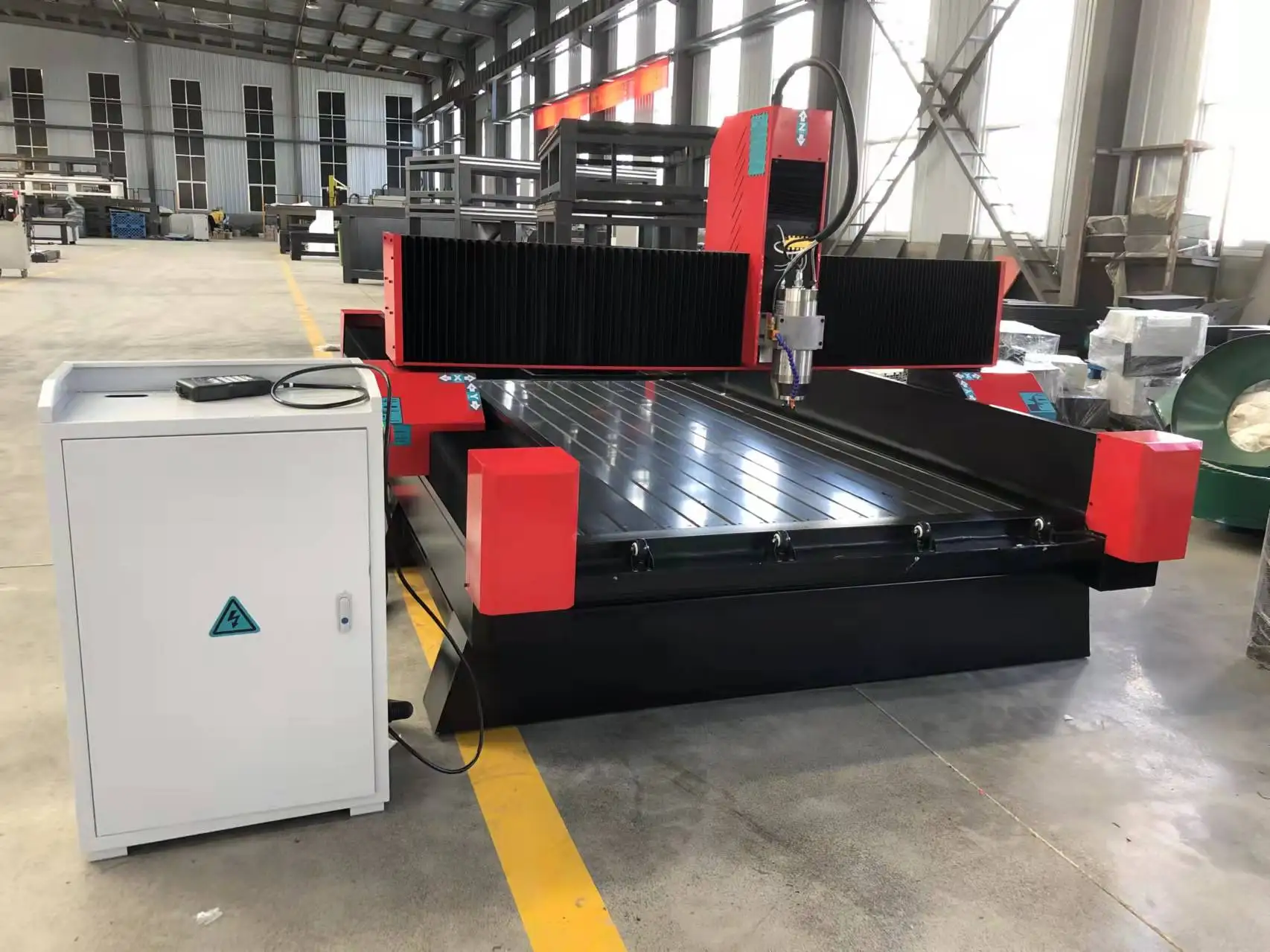 3d Stone cnc router machine for carving and cutting for marble tombstone