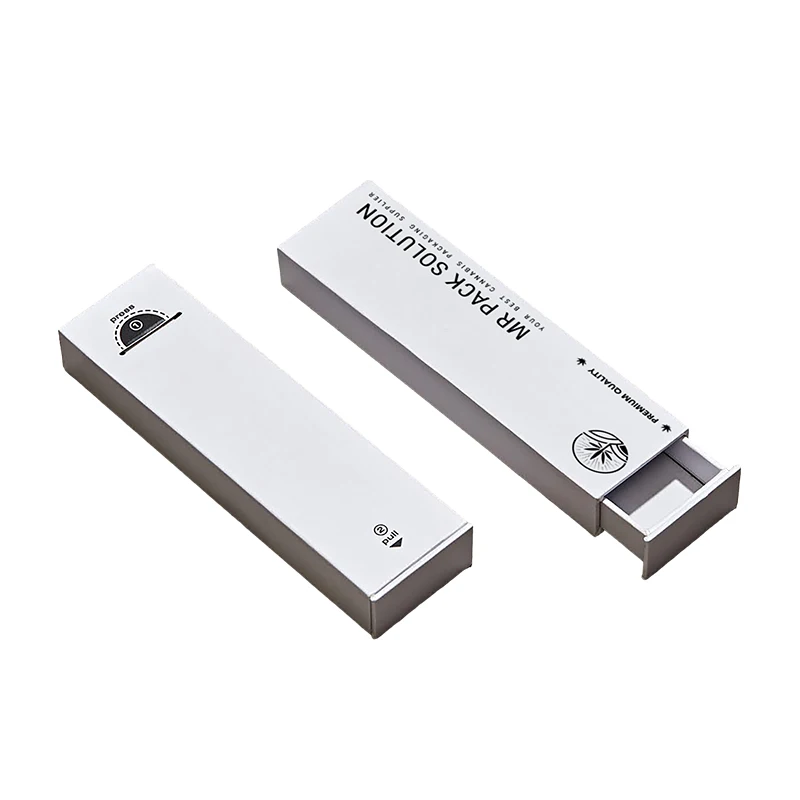 Childproof 5 Pack King Size Pre Package Rolls Drawer Box With Child Resistant Button Papers Smoking King Size Paper Boxes