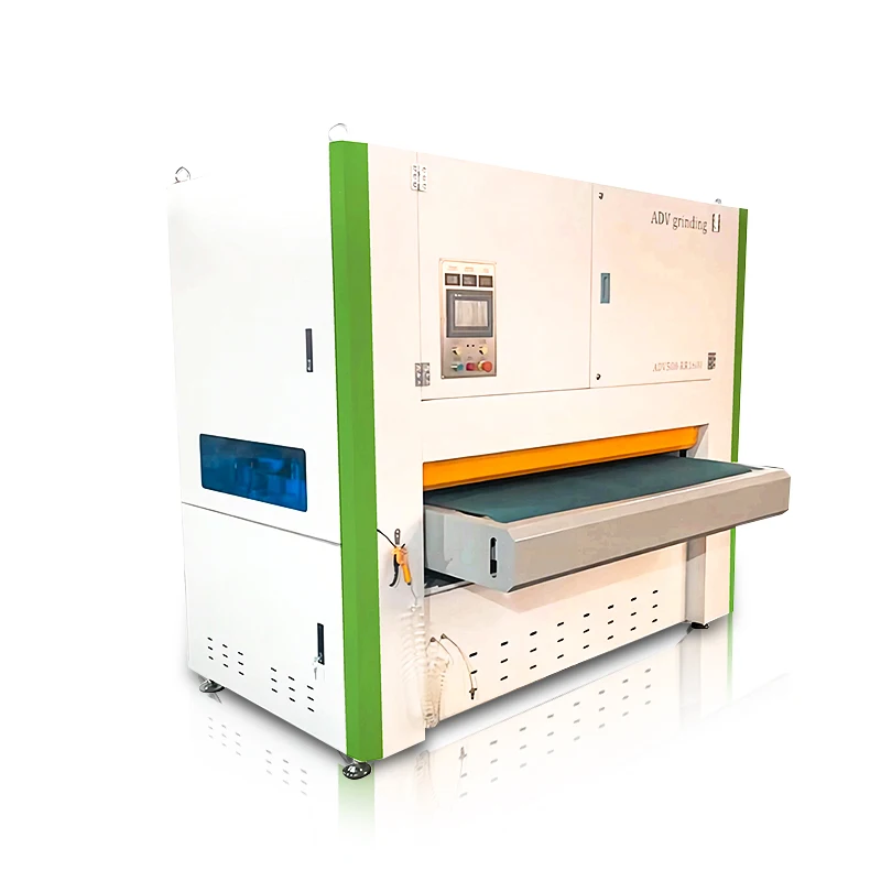 Factory Metal Wide Belt Sander Sanding Machine Automatic Vacuum Brush Chamfering Deburring Machine For Sheet Metal