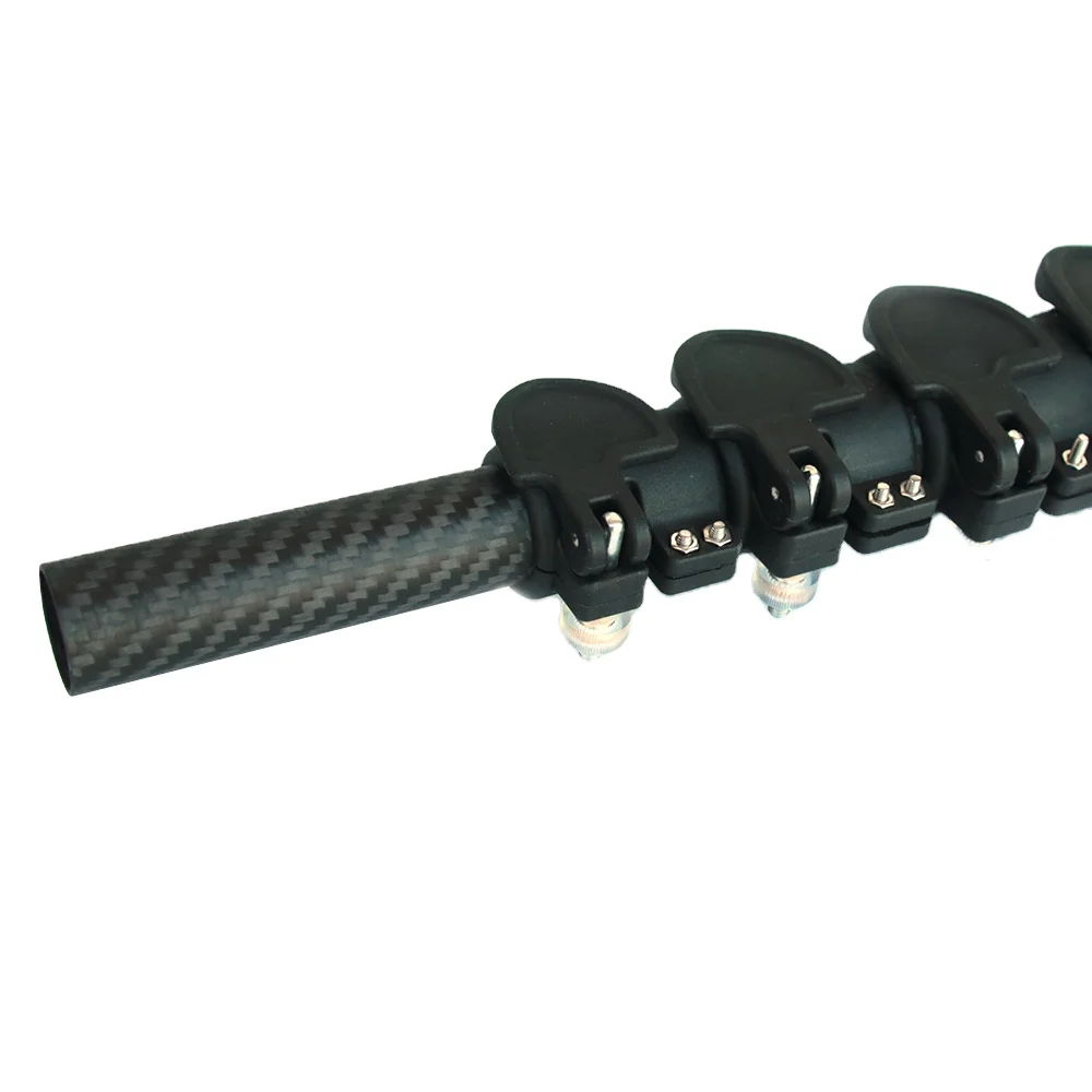 13m 43ft tree pruner harvesting  areca nuts fruits picker picking carbon fiber telescopic extension poles rod