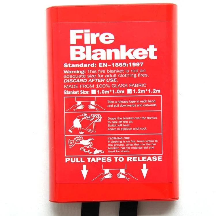 Огнестойкое противопожарное одеяло из стекловолокна