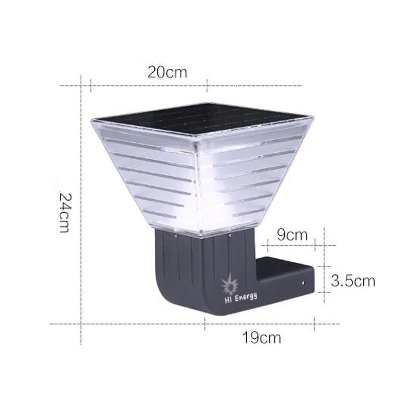 Lantern Waterproof For Lighting  Street Motion Lamps Powered Lawn Solar Wall Light
