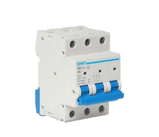 CHINT High section of the small circuit breaker home air switch lighting protection NB1-63 3P C20 6kA(R)