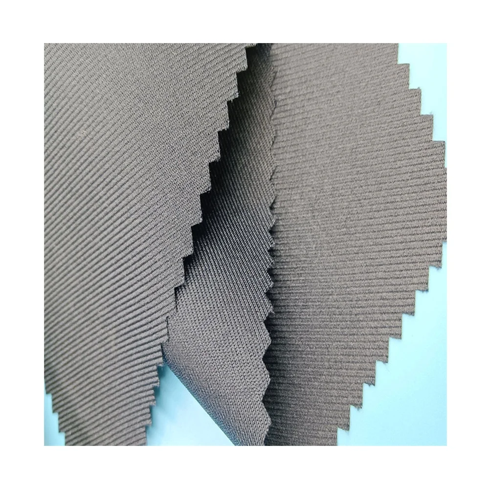 Eco-friendly 100% Polyester Twill Gabardine RPET Polyester Fabric uniform fabric twill dyed workwear fabric