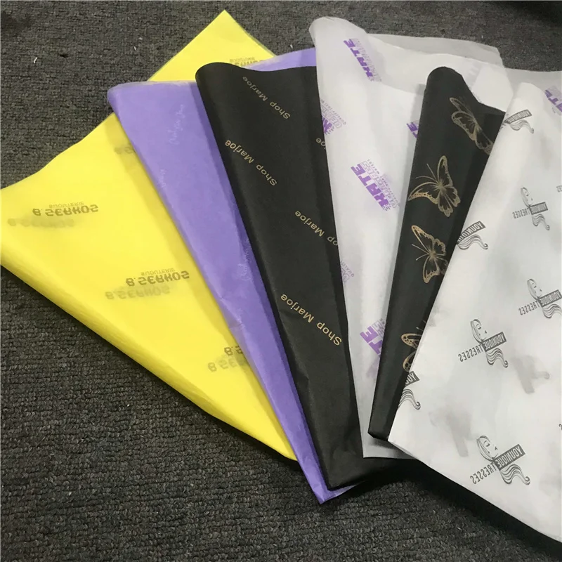  Индивидуальная Экологически чистая цветная салфетка упаковочная бумага для одежды коробки обуви