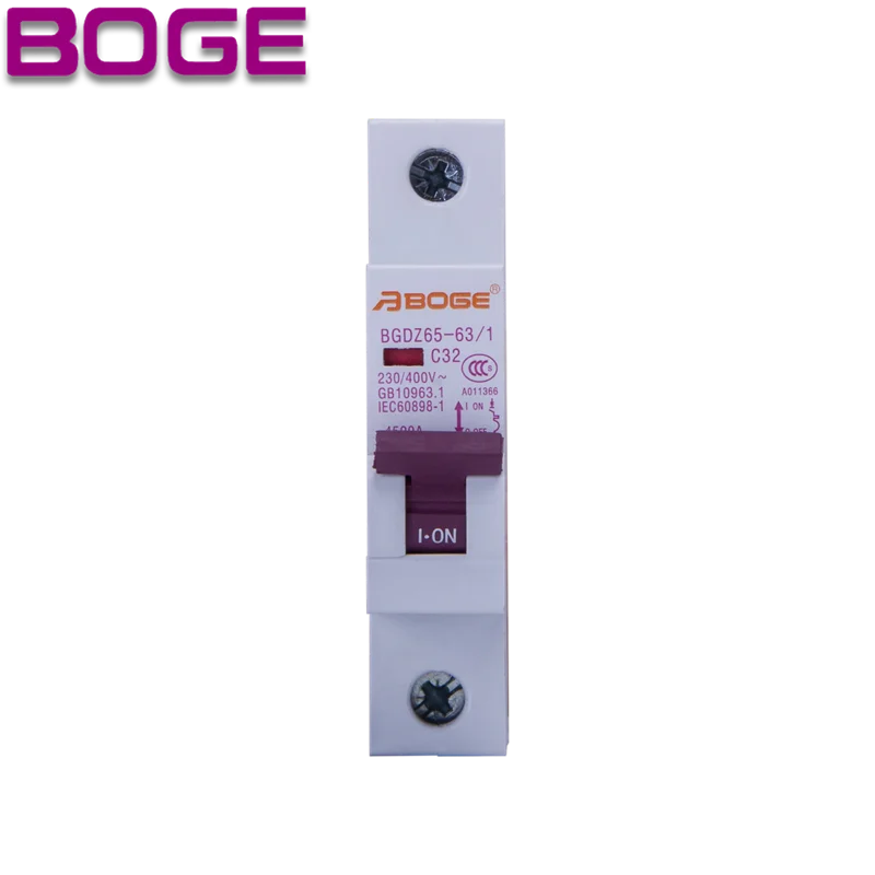 40A BMC Materials Switch AC Electronic Miniature Circuit Breakers mcb