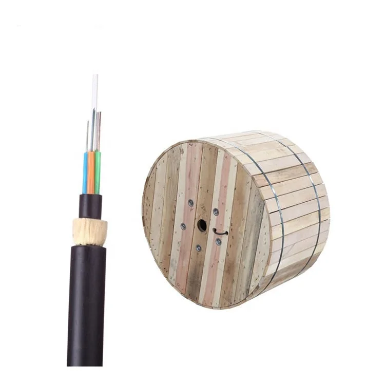 Geteknet Internet 12 24 48 96 144 core G652D ADSS outdoor ftth fibra optica aerial fibre optical fiber optic  cable