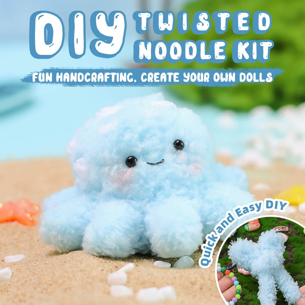Wholesale Super Colossal Fuzzy Stick DIY Projects and Craft Supplies Long Pipe Cleaners Chenille Stems Craft Octopus Twister Kit