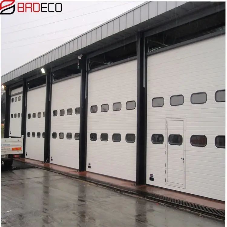 High Quality Automatic Sectional Industrial Vertical Door Steel Industrial Overhead Door